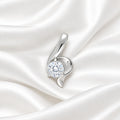 CZ Pendant Sterling Silver